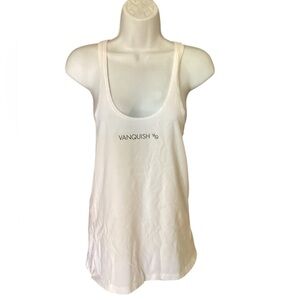 Vanquish racerback tank. Men’s S/Woman’s M